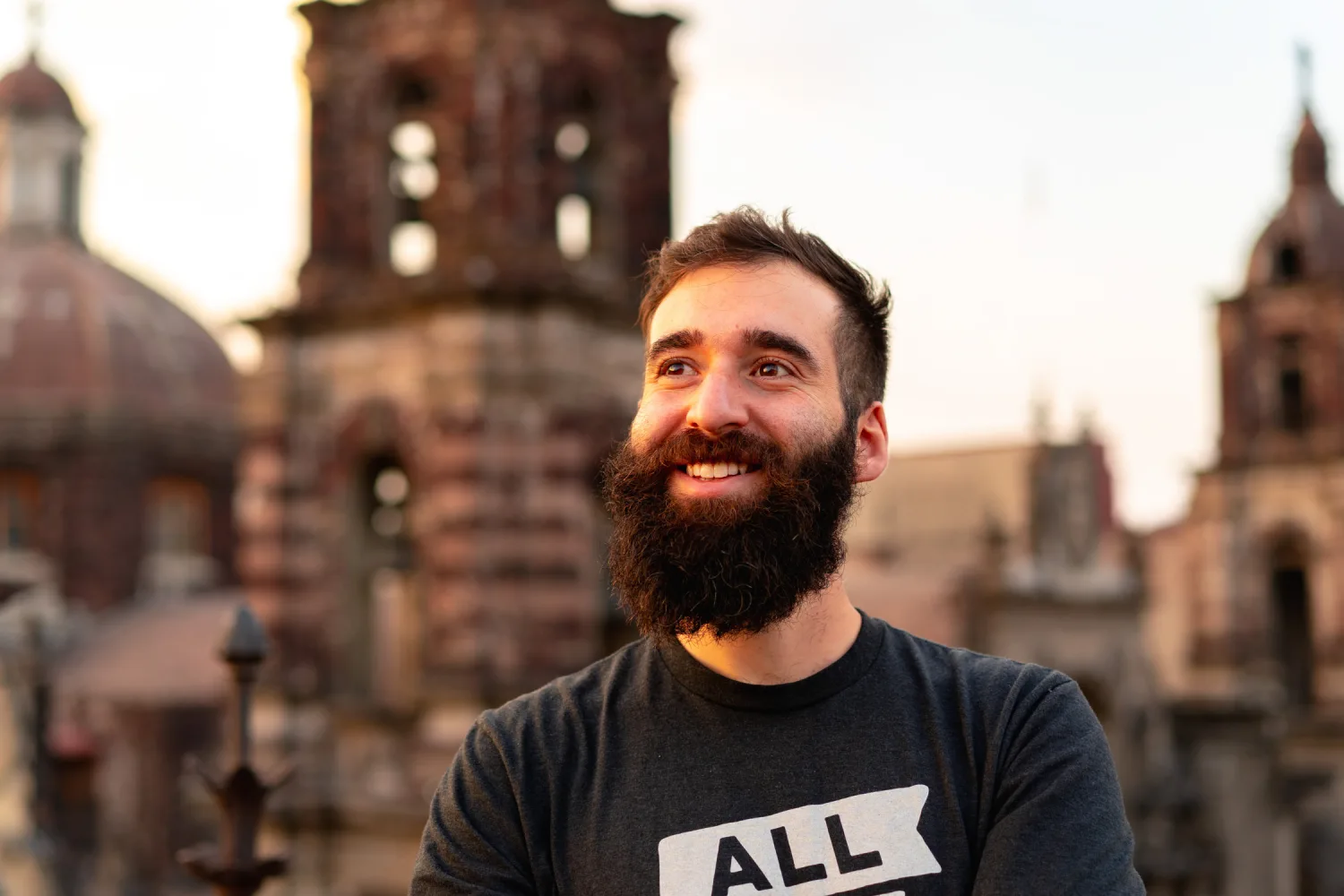 Dan Gold smiling outdoors